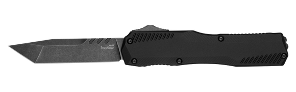 Kershaw Livewire MagnaCut Tanto OTF Automatic Knife Black/Black SKU 9000T