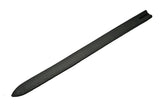 52" Claymore Sword w/Leather Sheath Stainless-Steel Blade/Black Spiral Wood Handle with Silver Pommel & Guard SKU 901042-BK