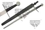 40" Plain Guard Medieval Sword SKU 901142-LBS