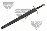 40" Curved Guard Medieval Sword SKU 901143-LBS