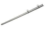 41" Scottish Broad Sword w/Metal Scabbard Stainless-Steel Blade/Brass Basket with Red Velvet SKU 911786