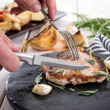 Serrated Steak - Silver Handle
