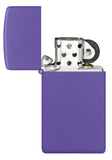 Zippo Slim® Purple Matte Windproof Lighter