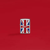 Zippo James Bond Union Jack Brushed Chrome Windproof Lighter