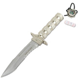 Hunt-Down Survival Knife w/Sheath 12" Overall Stainless-Steel Blade and Handle SKU 9824