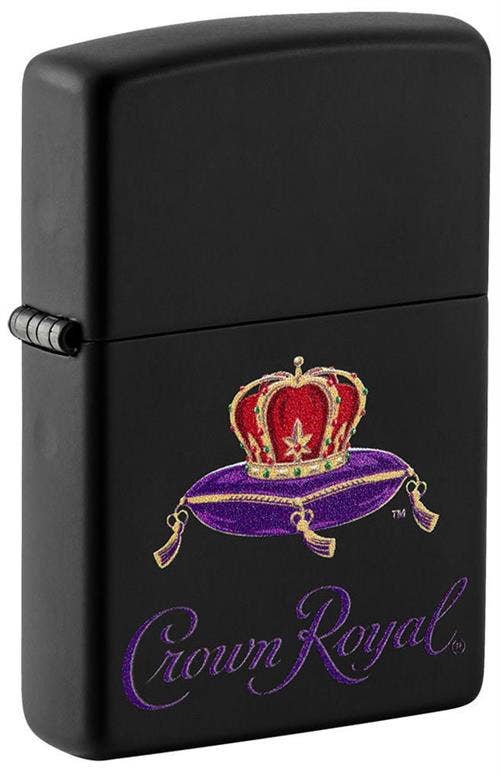 Crown Royal® Black Matte Zippo Lighter