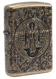 Zippo St Benedict Design Lighter SKU 29719-000001