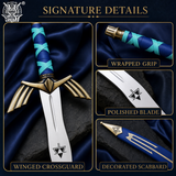 Hand Forged Legend Zelda Link VikingSword, Birthday Gift