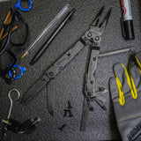 SOG PowerAssist Multitool w/Sheath Black Oxide 420 Stainless-Steel 16 Tools in all SKU SOG-B66N-CP