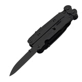 SOG PowerAssist Multitool w/Sheath Black Oxide 420 Stainless-Steel 16 Tools in all SKU SOG-B66N-CP