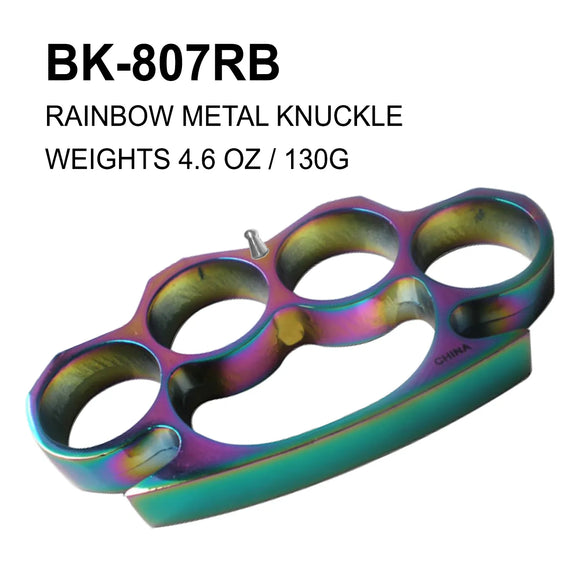 Belt Buckle/Paperweight Knuckles Rainbow SKU BK-807RB