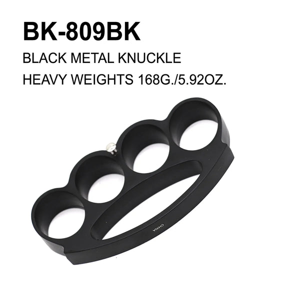 Heavy Weight Belt Buckle/Paperweight Knuckles Black SKU BK-809BK