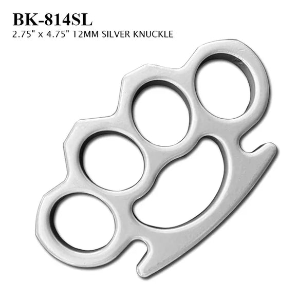 Belt Buckle Paperweight Knuckles Silver SKU BK-814SL