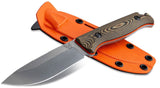 Benchmade Hunt Saddle Mountain Skinner Fixed Blade Knife Richlite/S90V SKU 15002-1