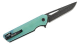 Buck 239 Infusion Liner Lock Knife 7Cr SS Blade/Teal (Jade) G10 Handle SKU 0239GRS1-B