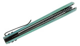 Buck 239 Infusion Liner Lock Knife 7Cr SS Blade/Teal (Jade) G10 Handle SKU 0239GRS1-B