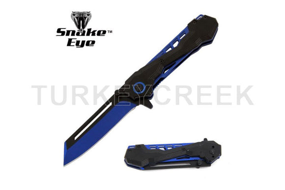 Snake Eye Tactical Spring Assist knife SKU BW-9058