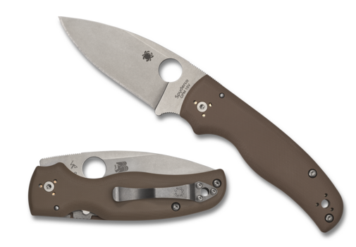 Spyderco SHAMAN BROWN G-10 CPM 15V SPRINT RUN SOLD OUT