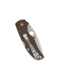 Spyderco Native 5 Lock back Knife CPM 15V Stainless-Steel Blade/Brown G-10 Handle SKU C41GPBN15V5