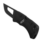 SOG Centi II Keychain Lock Back Knife Black Stainless-Steel Blade/Black Stainless-Steel Handle SKU SOG-CE1012-CP