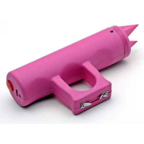 Cheetah Jogger Stun Gun with Alarm & Holster Pink SKU CH-41PK