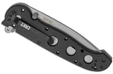 Columbia River Carson Flipper 3.875" Bead Blast Plain Tanto Blade SKU CRKT M16-04Z