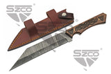 12" Celtic Sailors Seax Damascus Blade SKU DM-1300