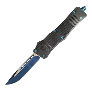 Armed Force Large Double Action Tactical OTF Knife w/Holster SKU 112LBLCS