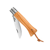 Opinel Neo6 EDC Folding Knife Stainless-Steel Blade/Olive Wood Handle SKU 002504