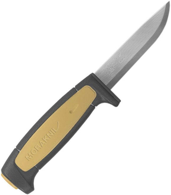 Mora Basic 511 Fixed Blade Knife with Sheath Black/Tan SKU FT02208