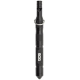 SOG Flint with Safety Whistle 4 Features in all Black Aluminum SKU SOG-FT1001-CP