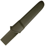 Mora Companion Carbon Steel Fixed Blade Knife with Sheath Black/OD Geen SKU FT10258