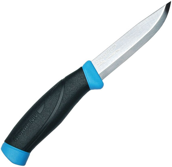 Mora Companion Fixed Blade Knife with Sheath Black/Blue SKU FT13426