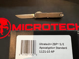 Microtech Ultratech Gen III ZBP Auto OTF Knife ZBP S/E Apocalyptic Standard 1121-10 AP
