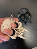 Self Defense Keychain Skull Black Nylon Fiber SKU BK-15BK