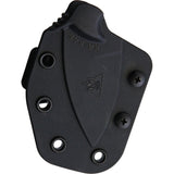 KA-Bar TDI Investigator Knife w/Sheath Black Aus-8A Stainless-Steel Blade/Black FRN Handle 5" Overall SKU KA1493