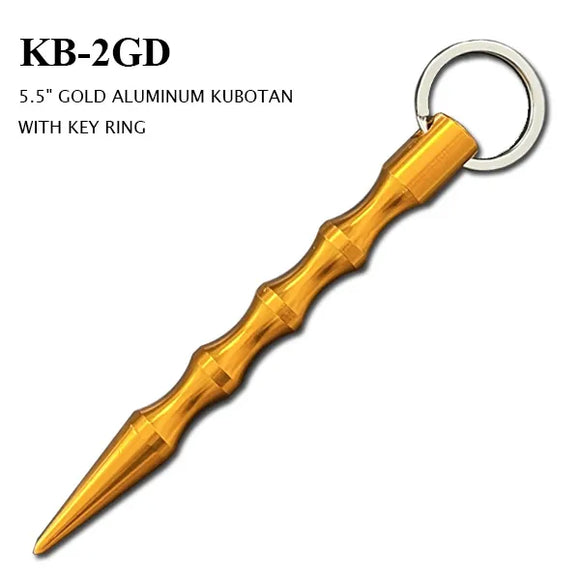 Kubotan with Key Ring Gold SKU KB-2GD