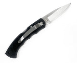 Lock Back Pocket Knife Drop Point 3Cr13 Stainless-Steel Blade/Black Plastic Handle SKU KC3346BK