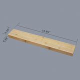 KitchenDAO Bamboo Magnetic Knife Rack 17" SKU KD0399