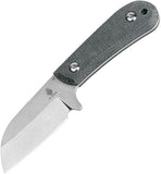 Kizer Cutlery Deckhand Fixed Blade Knife D2 SS/Micarta and G10 Handle w/Sheath SKU KI1062A1