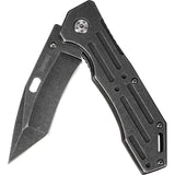 Kershaw Assist Open Lifter Frame Lock Knife Blackwash 4Cr14 Steel Blade/Blackwash Stainless-Steel Handle SKU 1302BW/KS1302BW