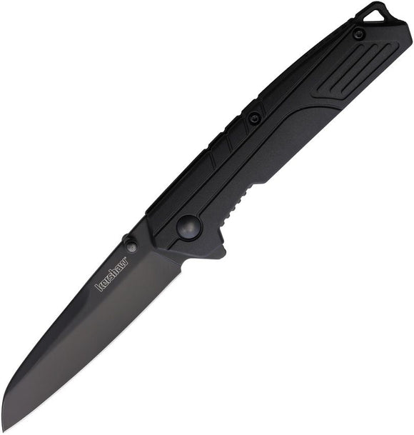 Kershaw Fiber Assist Open Liner Lock Knife Blackwash Stainless-Steel Blade/Black Nylon Handle SKU KS1367