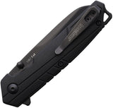 Kershaw Fiber Assist Open Liner Lock Knife Blackwash Stainless-Steel Blade/Black Nylon Handle SKU KS1367