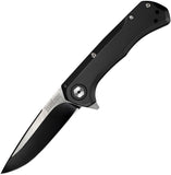 Kershaw Showtime Frame Lock Assist Open Knife 8Cr13MoV Stainless Drop Point Blade/Black Oxide Stainless Handle SKU KS1955X