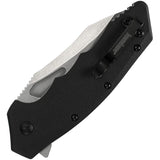 Kershaw Flitch Assist Open Liner Lock Knife Stonewash 8Cr13MoV Stainless-Steel Blade/Black Nylon Handle SKU 3930/KS3930