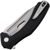 Kershaw Natrix Sub-Frame Lock Knife Stonewash 8Cr13MoV Steel Blade/Black G10 Handle SKU KS7007BK/7007BK