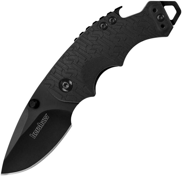Kershaw Shuffle Liner Lock Multi-Tool Knife Black 8Cr13MoV Steel Blade/Black Nylon Handle with K-Texture Grip SKU 8700BLK/KS8700BLK