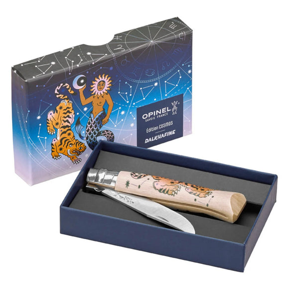 Opinel Limited Edition Cosmos No. 8 Folding Knife (Dalkhafine) Stainless-steel Blade/Hornbeam Handle SKU 003234