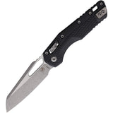 Microtech Standard Issue MSI Ram-Lok Knife M390MK Steel Blade/Black Tri-Grip Polymer Handle SKU MCT210T10APPMBK/210T-10APPMBK