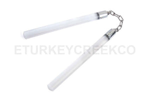 12" Clear Acrylic Nunchaku SKU: NC-10PL